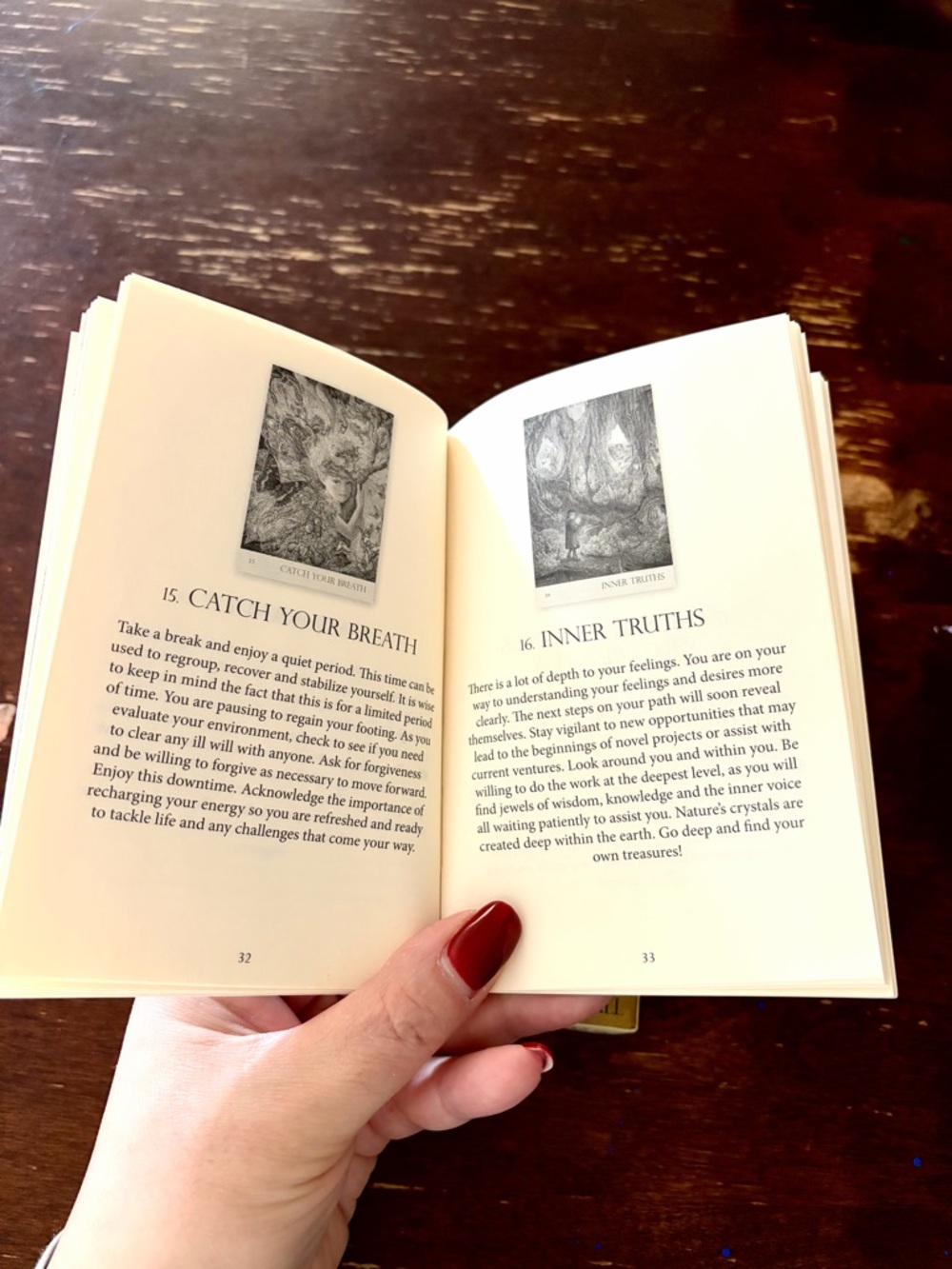 Nature’s Whispers Oracle Cards Deck Guidebook Angela Hartfield Set - Picture 3 of 5